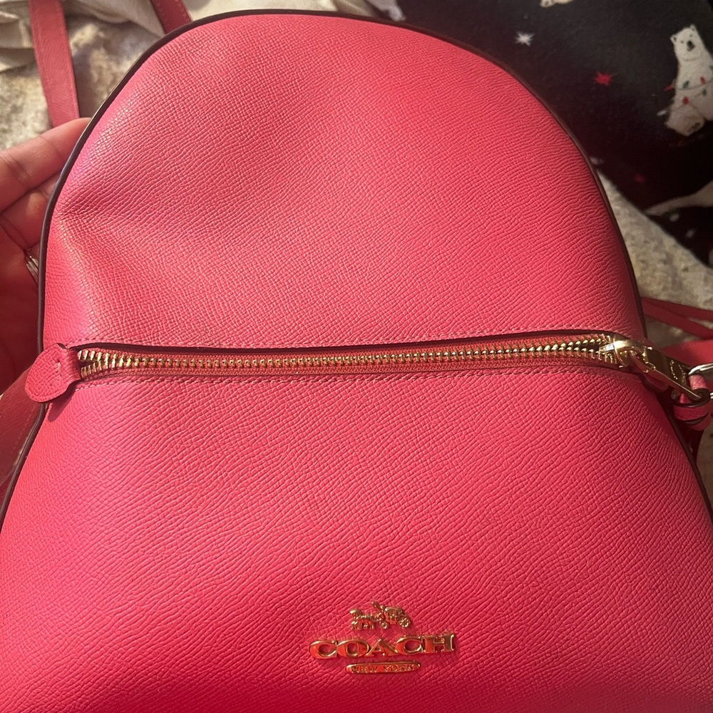 Coach Vibrant Pink Backpack